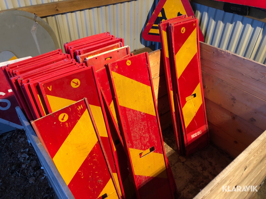 Sergeanter vägmaterial 37 st