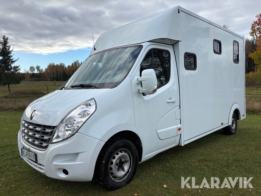 Hästlastbil Renault Master III 2,3dCi 145 FWD 