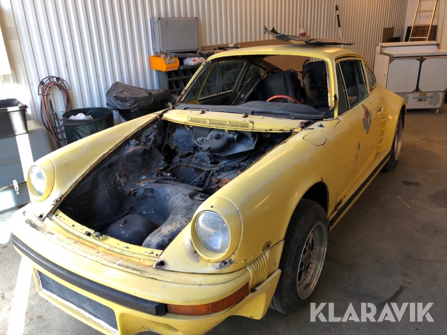 Porsche 911s 2,7l  -1975 reparationsobjekt 