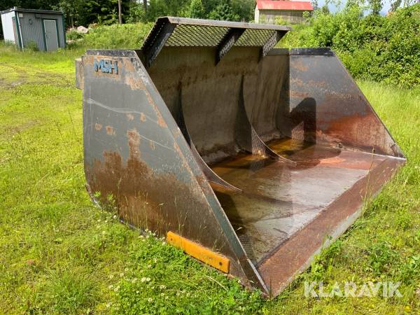 Lättmaterialskopa MSH Mekosvets 6m3 Stora BM