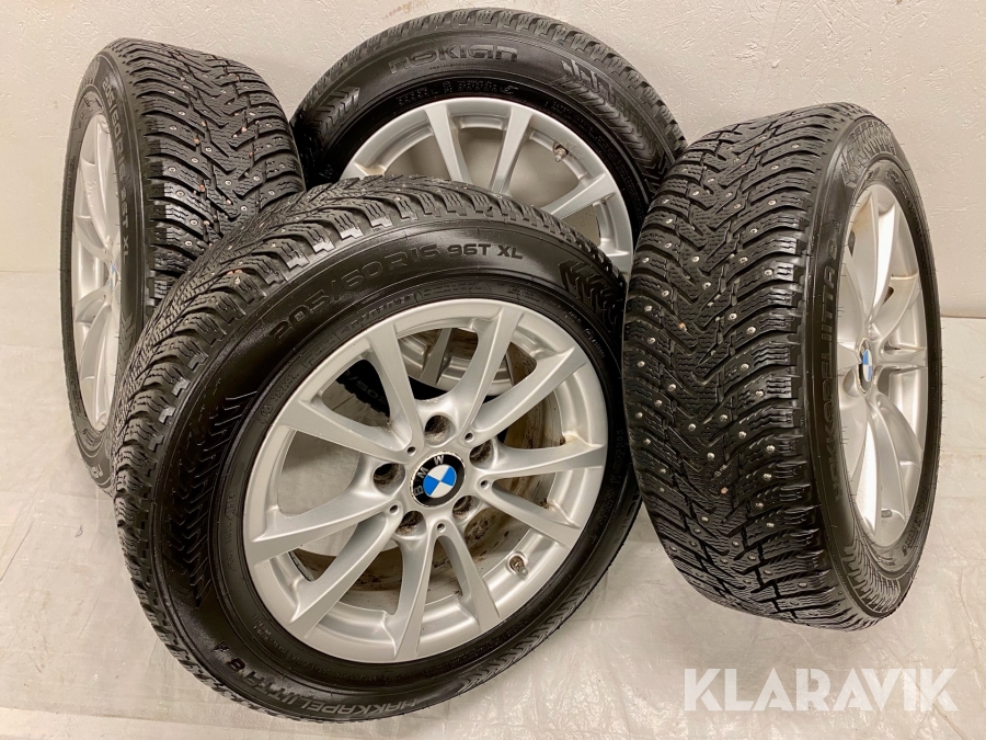 Vinterhjul dubb BMW Nokian Hakkapeliitta 8 205/60R16 96T XL 4st 16”