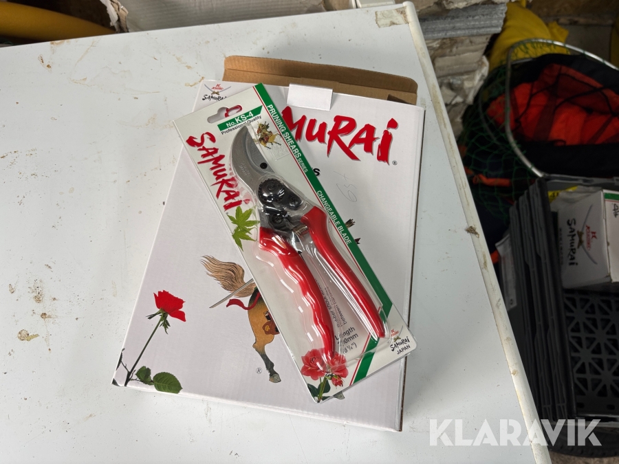 Parti med sekatörer Samurai KS-4 6st