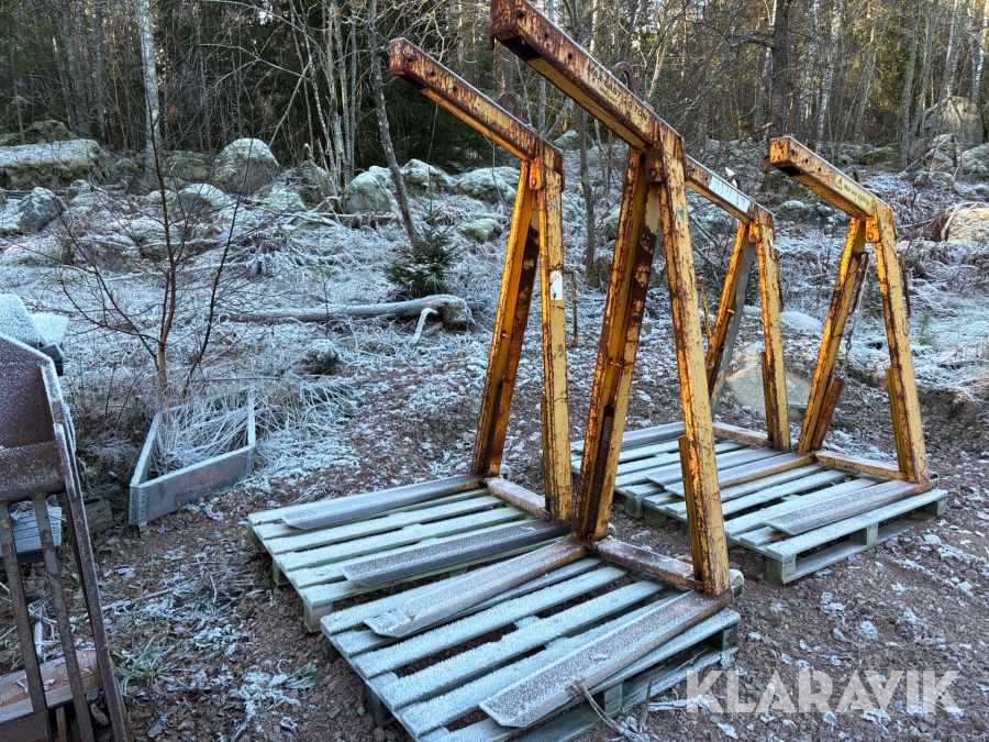 Pallgafflar till kran 4 st