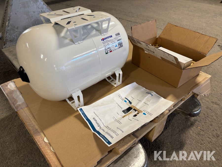 Hydropress Aguasystem 26liter/10 bar med tillbehör