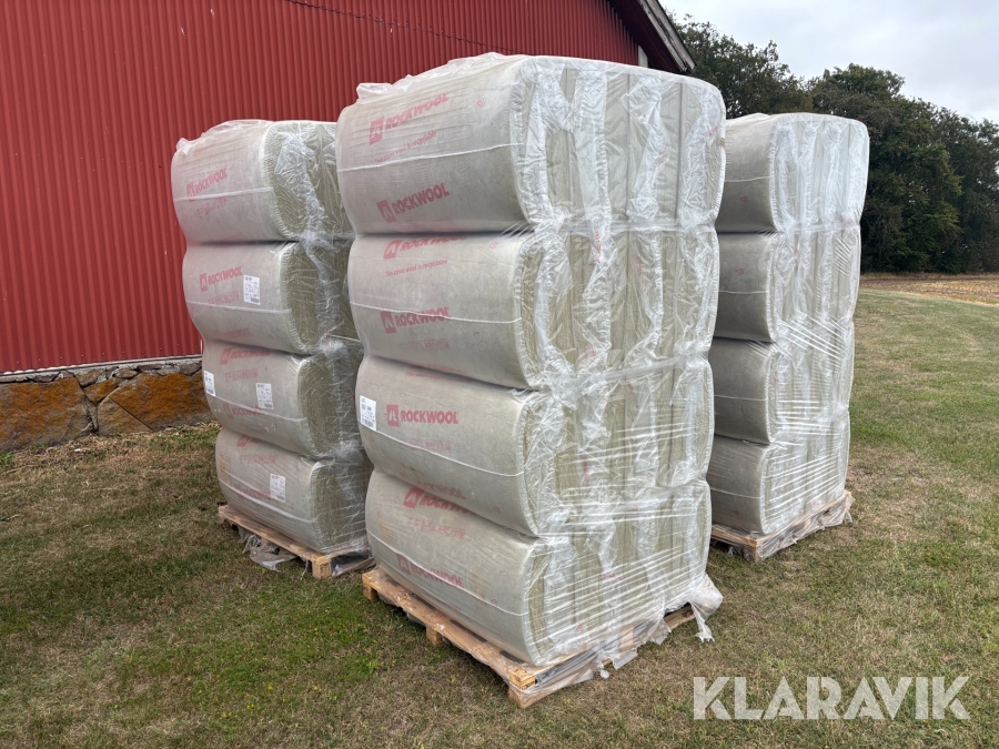 Isolering Rockwool Flexibatts 45x565x1170mm - Totalt 4 pall