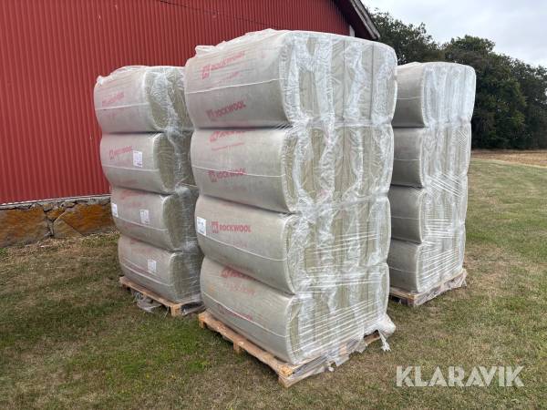 Isolering Rockwool Flexibatts 45x565x1170mm - Totalt 4 pall
