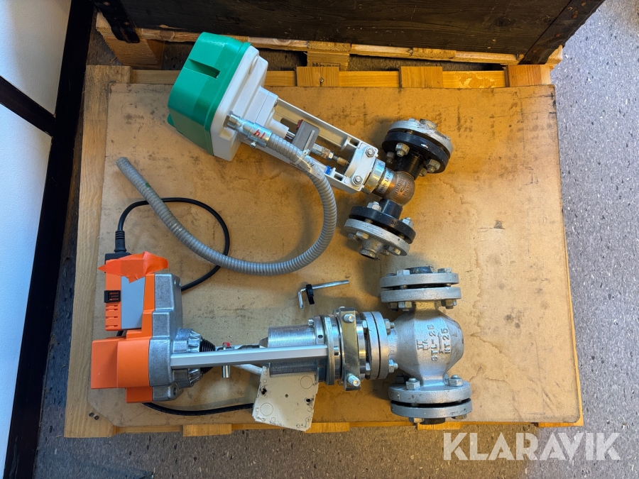 Regleringsventiler 2st