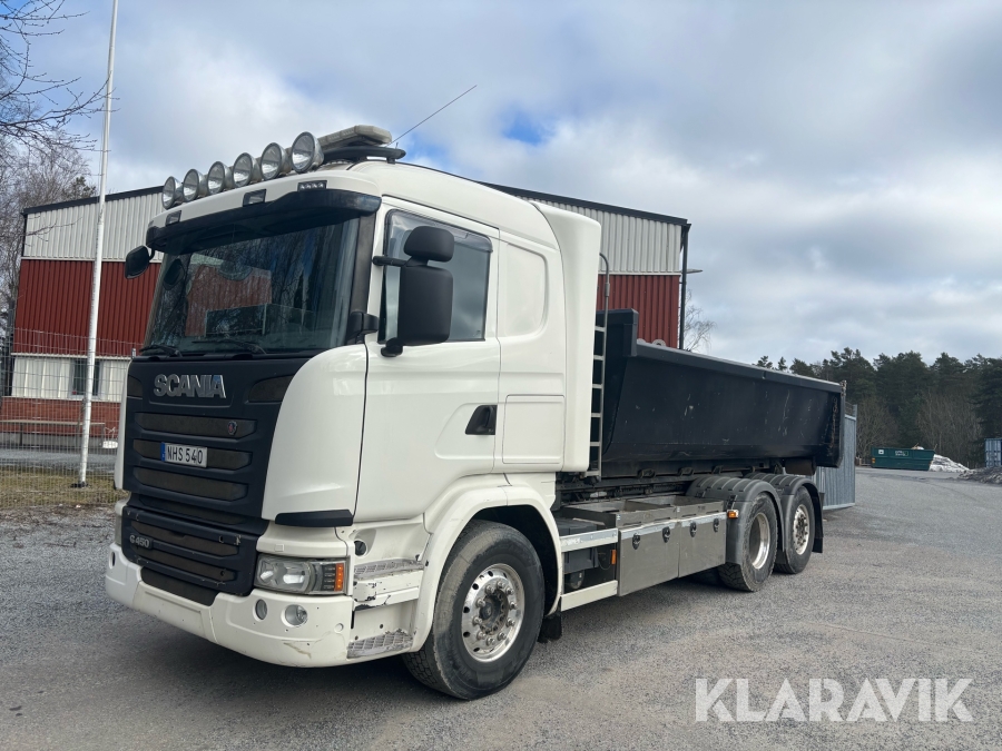 Lastväxlare Scania G450 8x4*4HNB 450hk