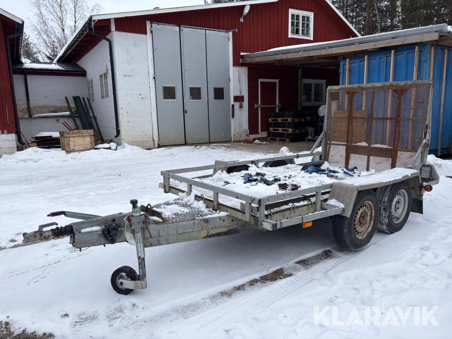 Maskinsläp Rekotrailer Mt3000-300td 3000 kg