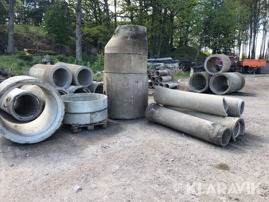 Betongrör betongbrunnar  