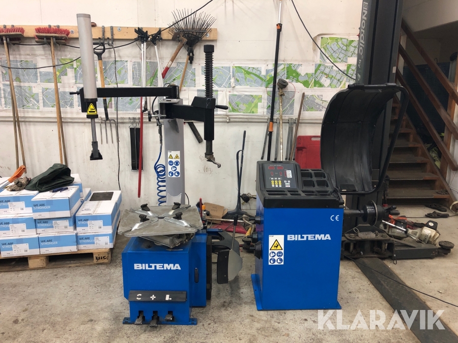 Omläggning & Balanseringsmaskin Biltema