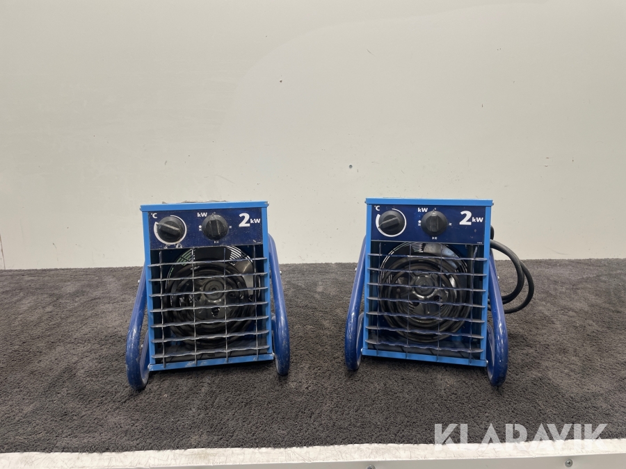 Varmluftsfläktar El-Björn VF 21 A 2st