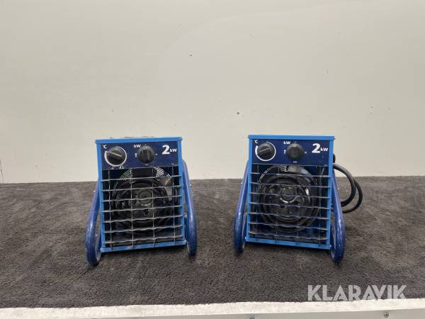 Varmluftsfläktar El-Björn VF 21 A 2st