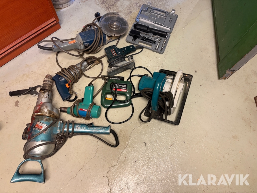 Paket med handverktyg Bosch Blandade modeller