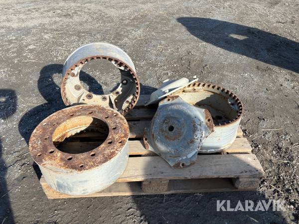 Dubbelmontagefästen 3st