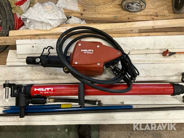 Elektrisk Bergborrmaskin Hilti TE MD20 med knämatare