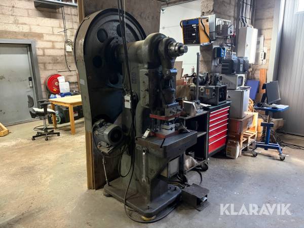 Excenterpress med kil Smålandsstenars Mekaniska Verkstad NEP 3 25 ton