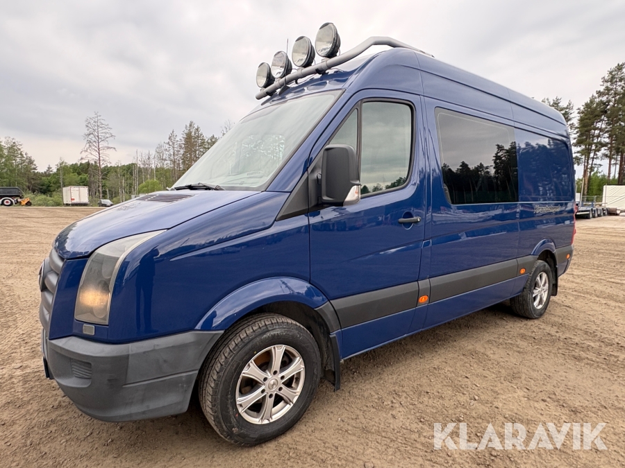 Skåpbil Volkswagen Crafter 30-50 2.5TDI servicebuss/crossbuss