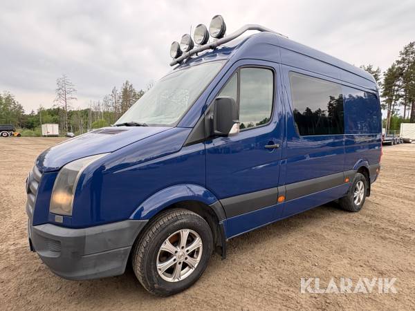 Skåpbil Volkswagen Crafter 30-50 2.5TDI servicebuss/crossbuss