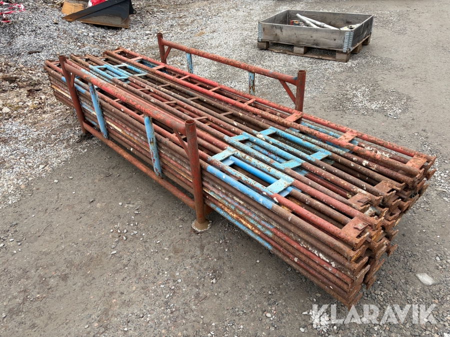 Parti med haki längdbalk 3 m 30 st