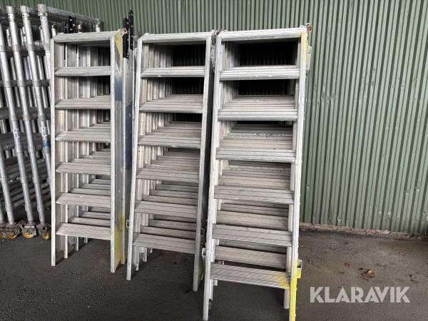 Byggtrappa 7 steg Press & Svets 19 st