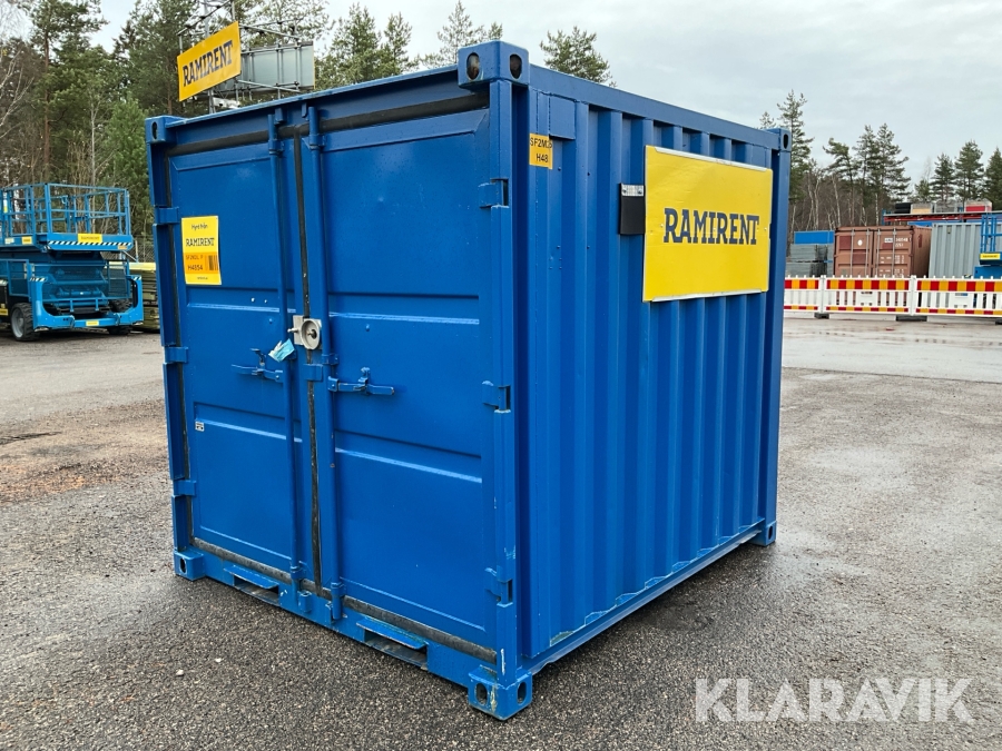 Container Ramirent 8’-EH oisolerad inklusive el och hylla.