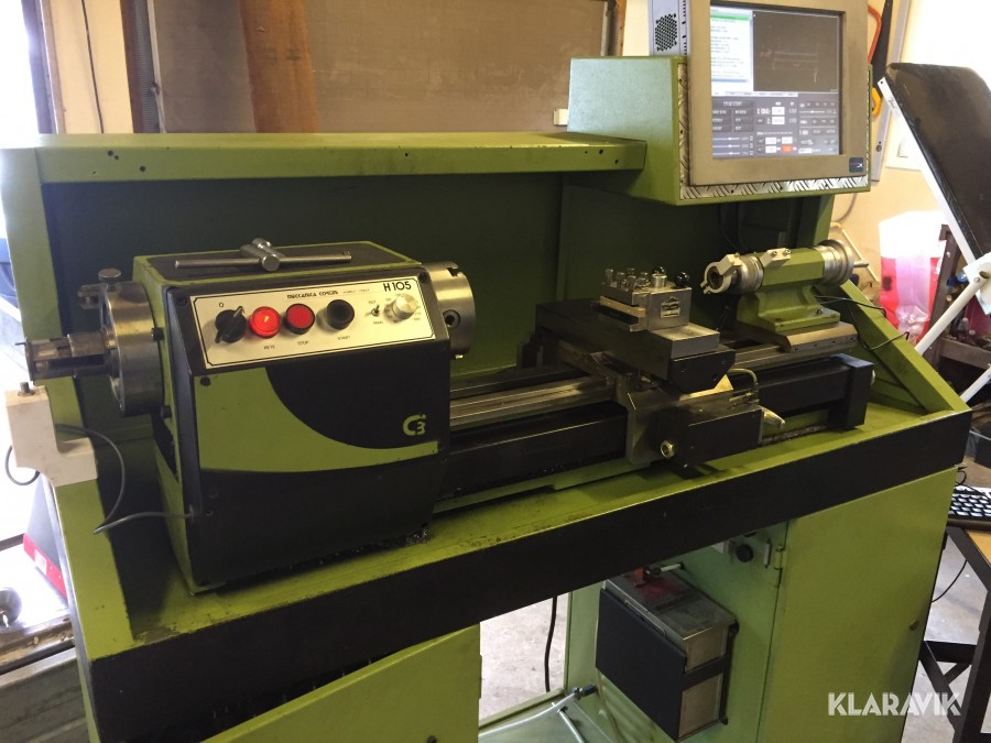 CNC Svarv Meccanica Cortini H105 C3