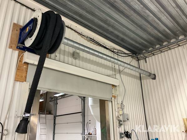 Avgasutsug Future ARN ca 11 m, inklusive fläkt