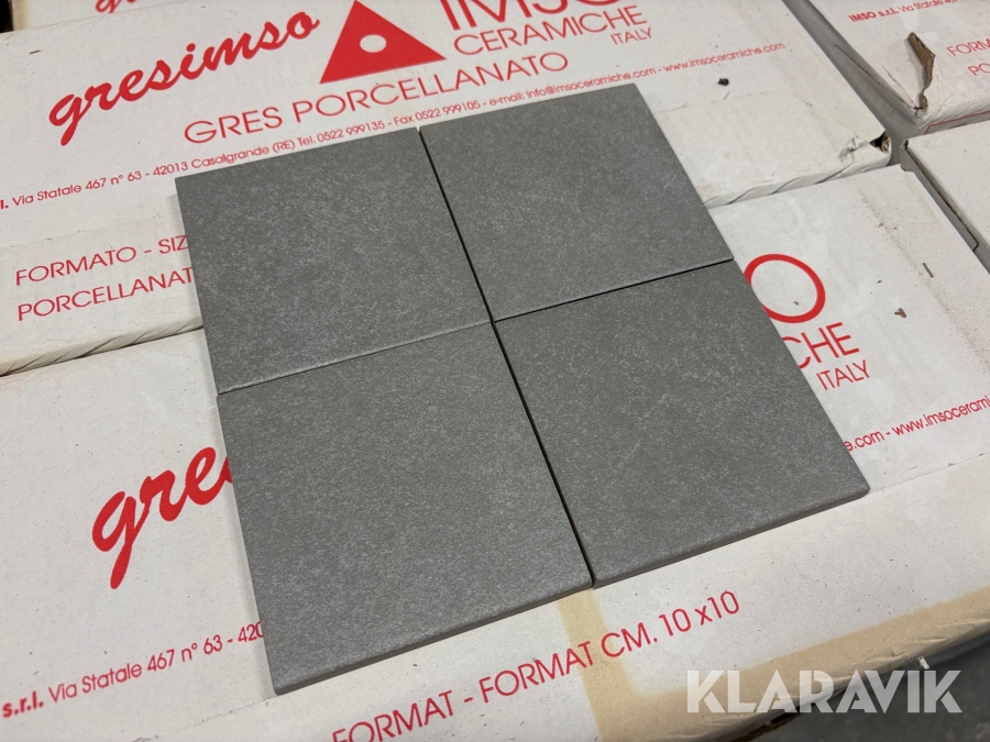 Klinker Imso Ceramiche 10x10 ca 37kvm