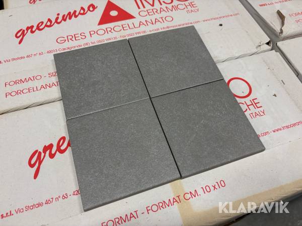 Klinker Imso Ceramiche 10x10 ca 37kvm