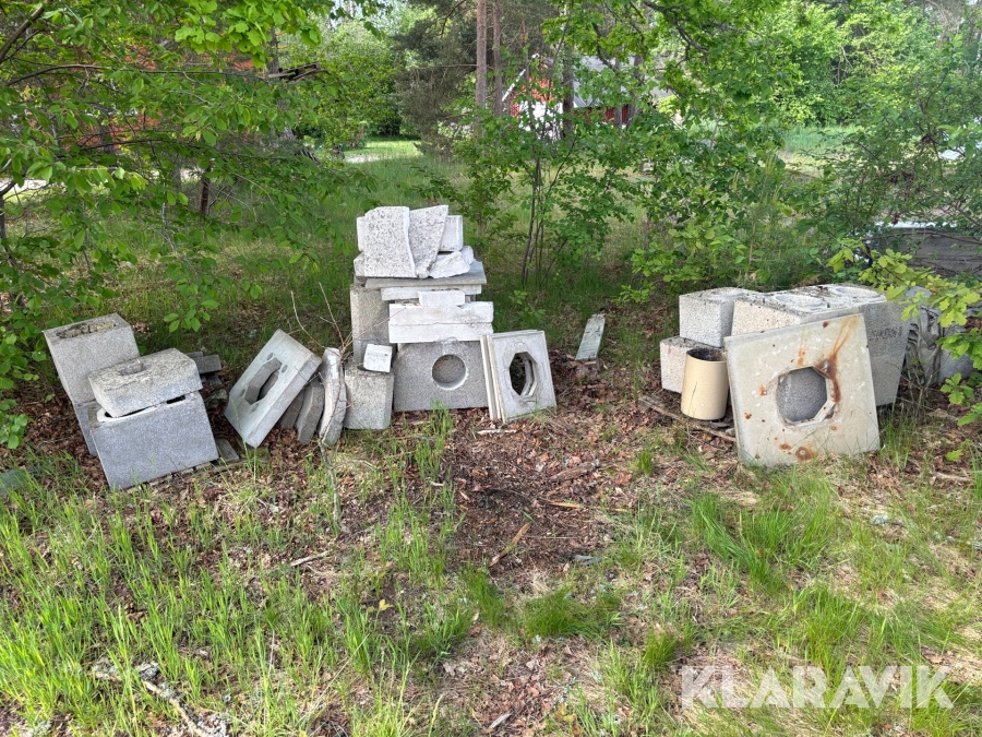 Diverse delar till modulskorsten