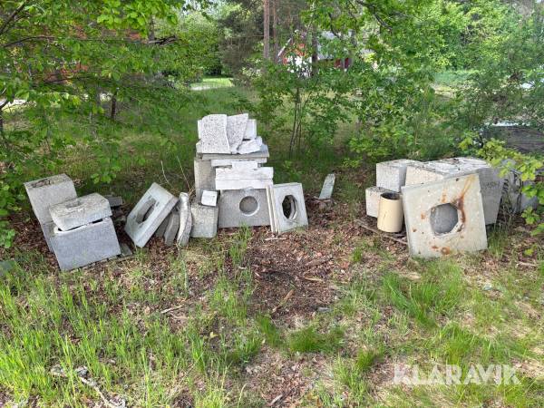 Diverse delar till modulskorsten
