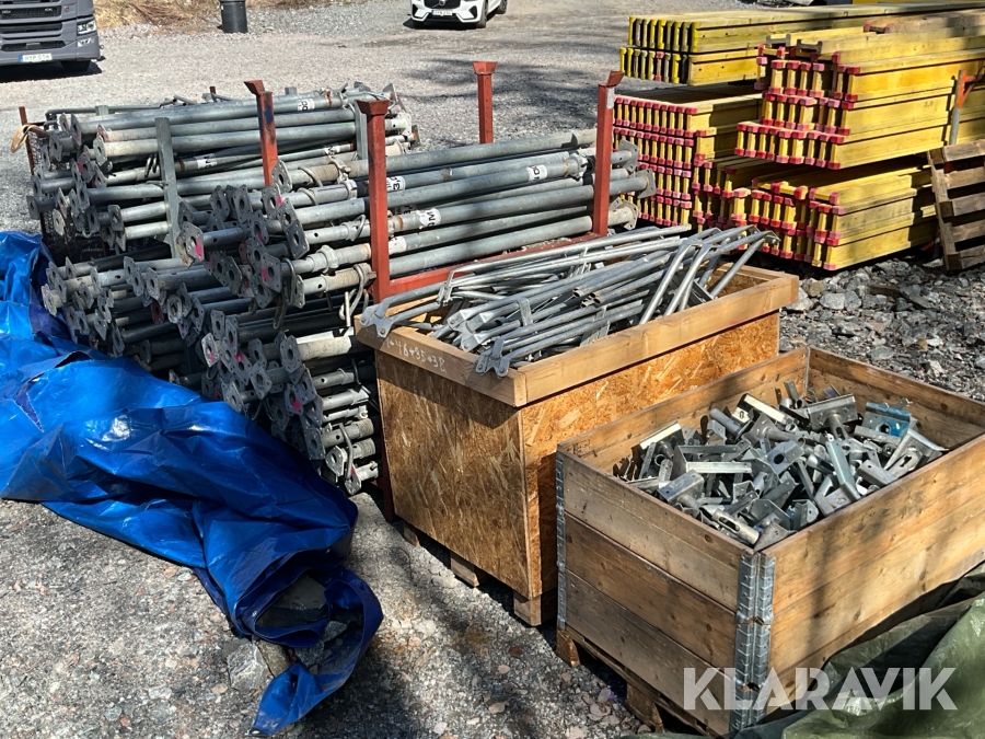 Stämp Bau-Form med bockryggar, valvkronor och stämpstöd