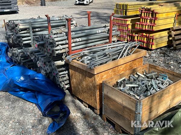 Stämp Bau-Form med bockryggar, valvkronor och stämpstöd