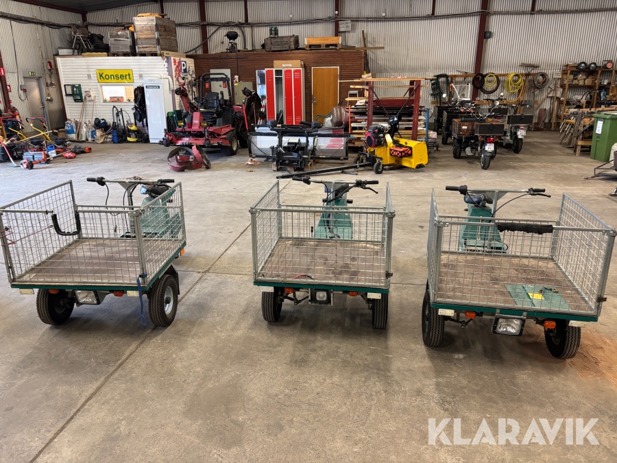 Moped Transportel (endast chassi) 3 st