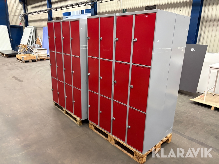 Förvaringsskåp 8 sektioner