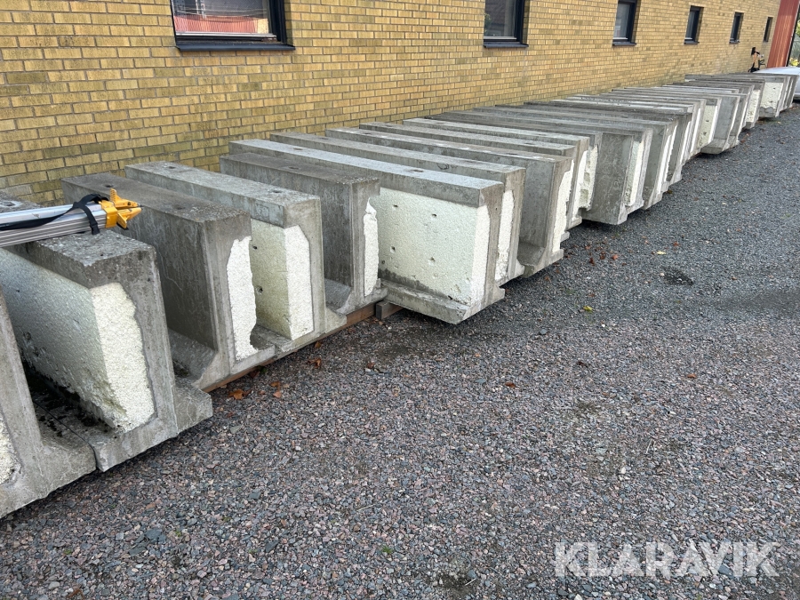 Parti med Kant-stöd Isolergrund ca 58,5 löpmeter