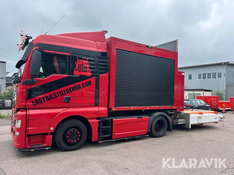 Dragbil med TMA utrustning MAN TGX