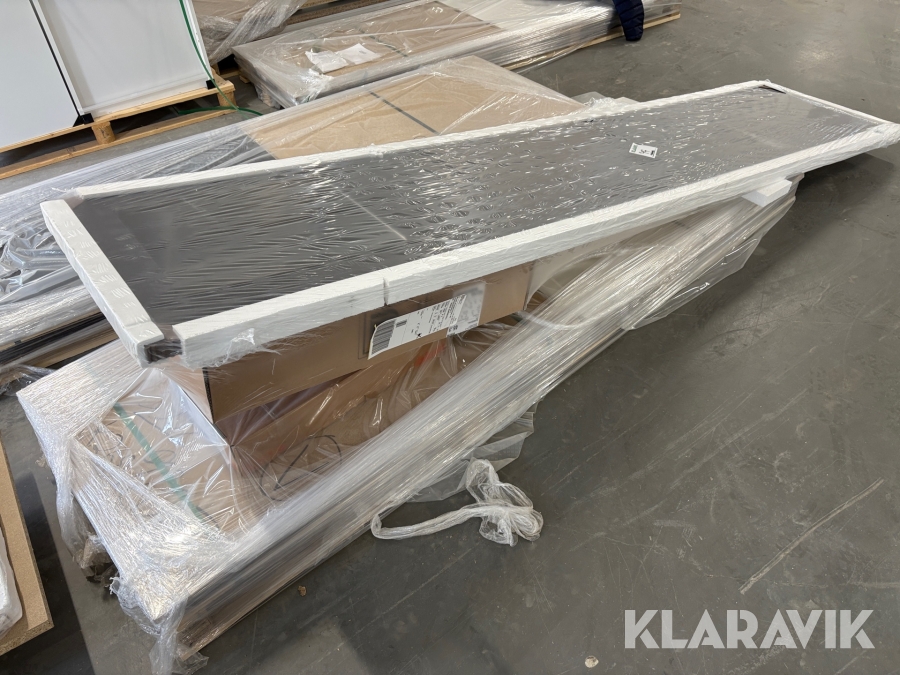 Bänkskiva med nedsänkt ho Marbodal 1st pall