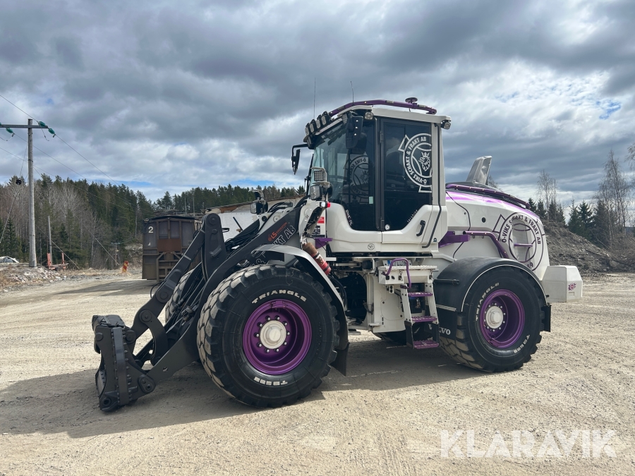 Hjullastare Volvo L60H med maskinstyrning