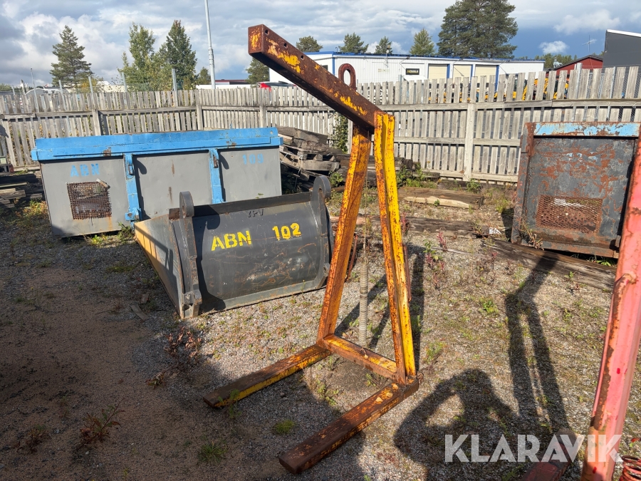 Pallgafflar till kran