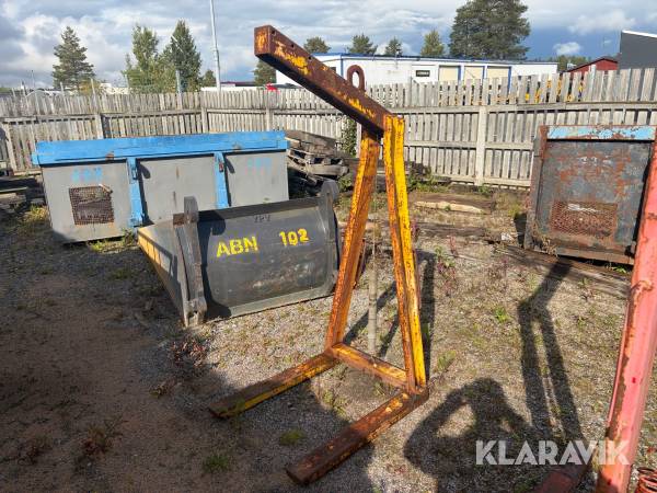 Pallgafflar till kran