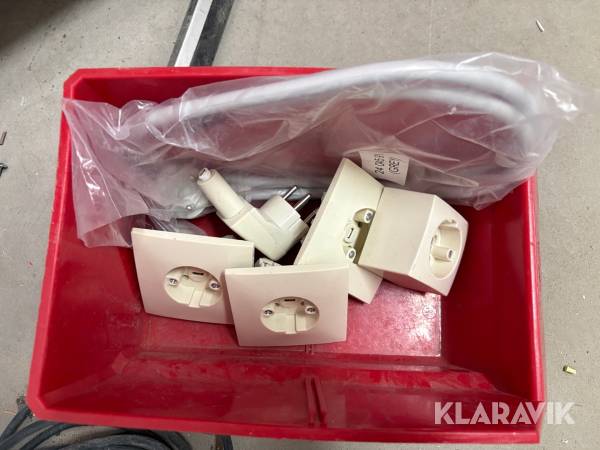 El-installationsdetaljer ugnskontakter