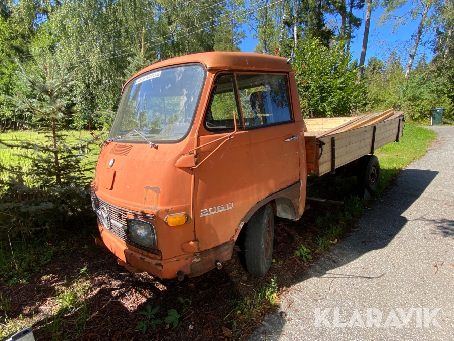 Veteranbil Hanomag F 20 206D