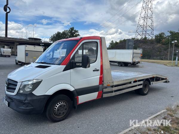 Biltransport Mercedes-Benz Sprinter lastvikt 2800kg