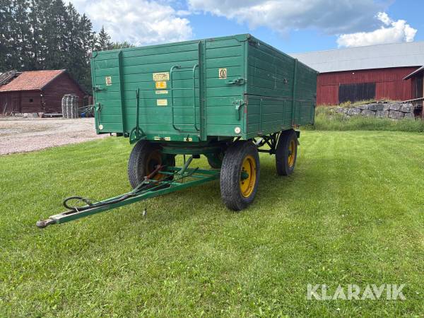 Spannmålsvagn med tvåvägstipp SLMA 722