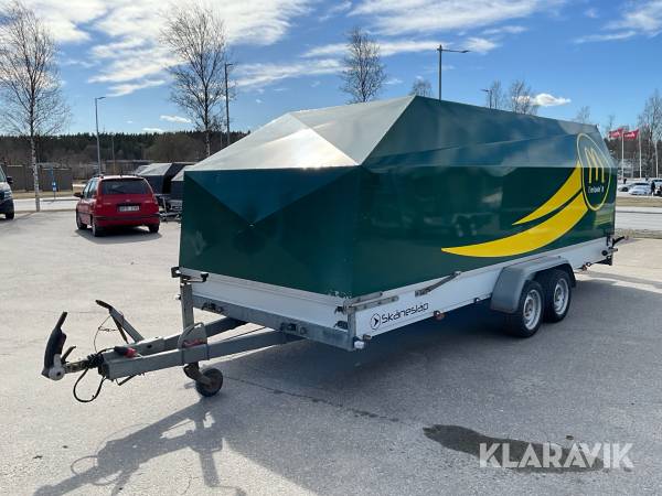 Personbilssläp Anssems AMT 3000-507X200