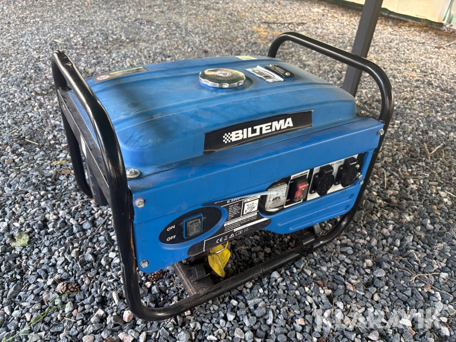 Elverk/generator Biltema G2502