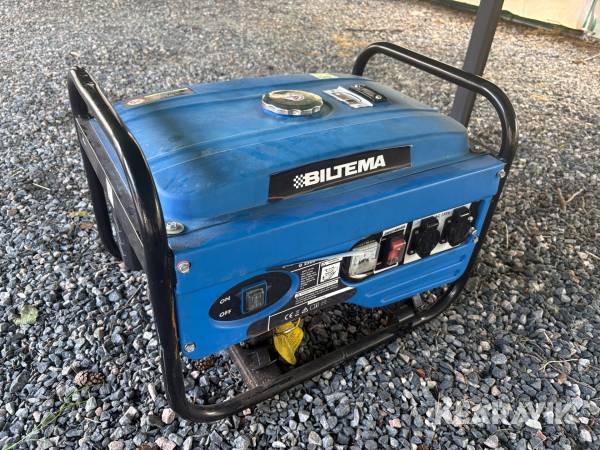 Elverk/generator Biltema G2502