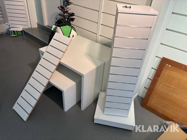 Butiksinredning till golfshop